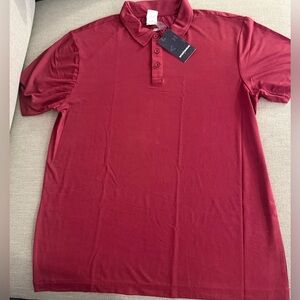 Men's Red Polo Shirt NWT